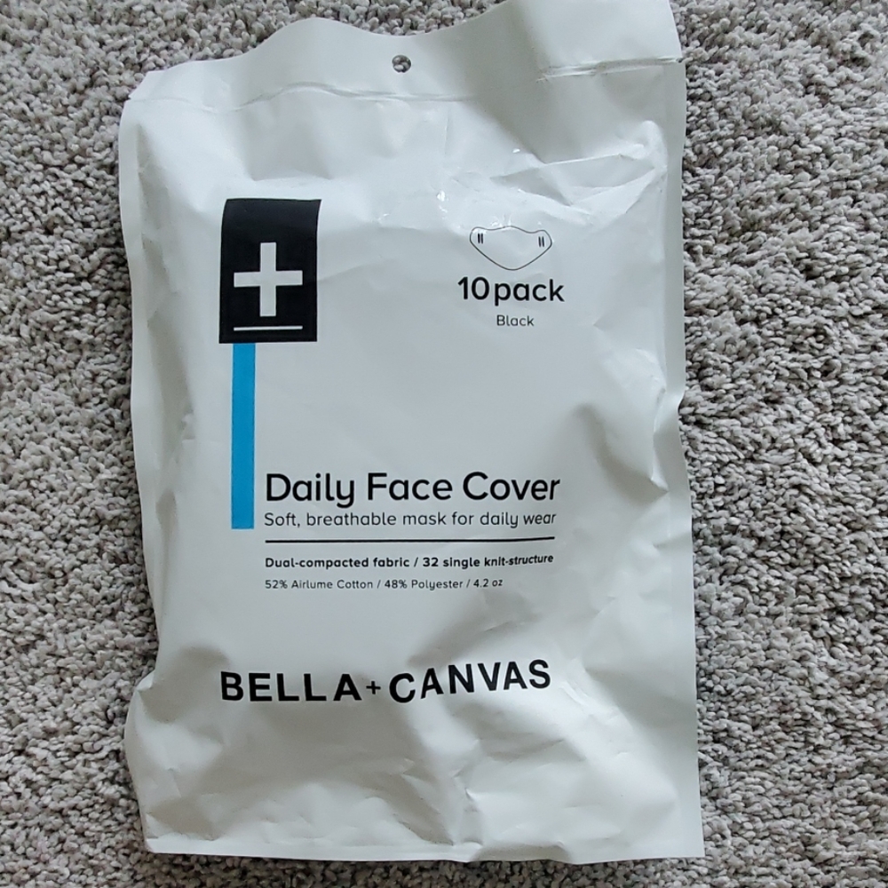 FACE MASK BELLA + CANVAS DAILY FACE COVER